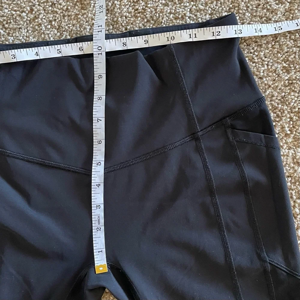 Lululemon All The Right Places Crop II *23" Inseam Women’s 8 Black Pockets - Picture 15 of 16